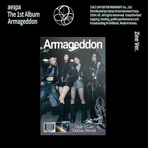 Aespa Armageddon Zine Cover