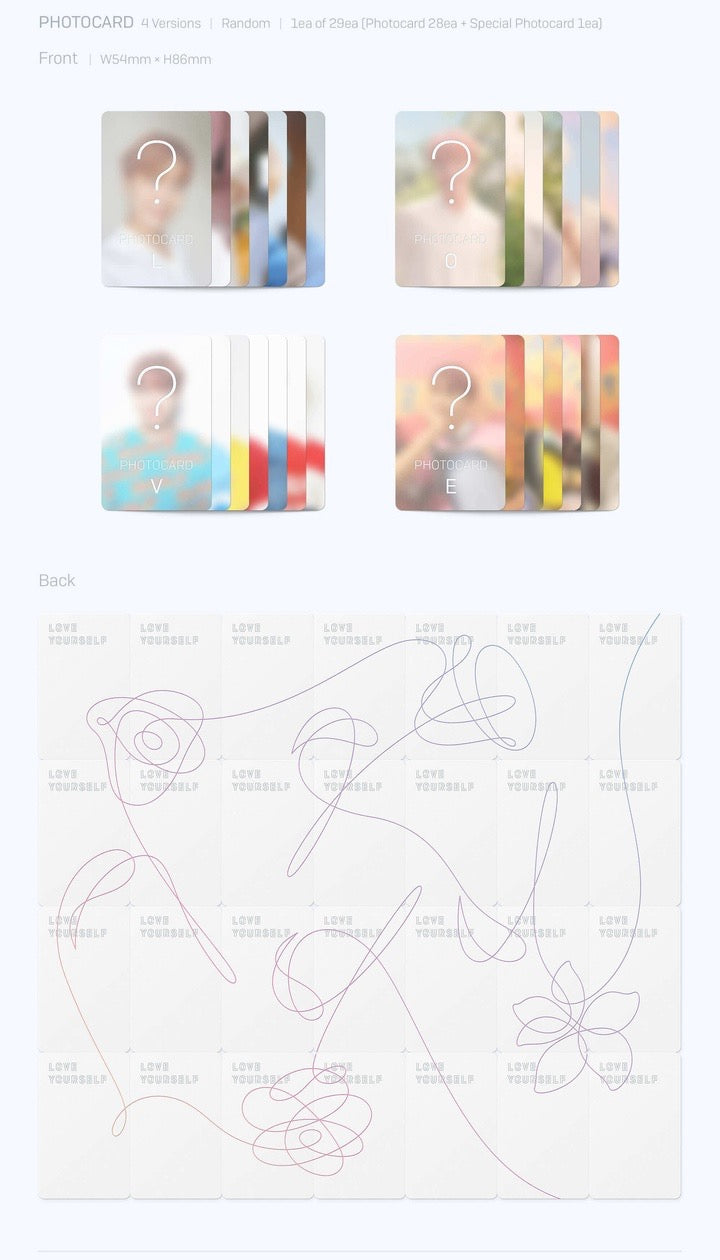 BTS - Love Yourself 'Her' Inklusions 3