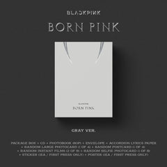 BLACKPINK - BORN PINK (BOX SET Ver.) Gray Ver. Cover