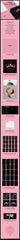 BLACKPINK - THE ALBUM Pink Inklusions