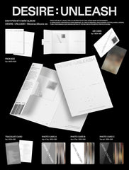 ENHYPEN - DESIRE : UNLEASH (WEVERSE ALBUMS VER.) Inklusions