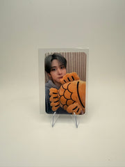 ATEEZ - GOLDEN HOUR : PART.2 - fanplee PHOTOCARD (BROWN BACKSIDE)