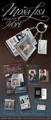 JHope BTS CHARM OF HOPE MONALISA Inklusions