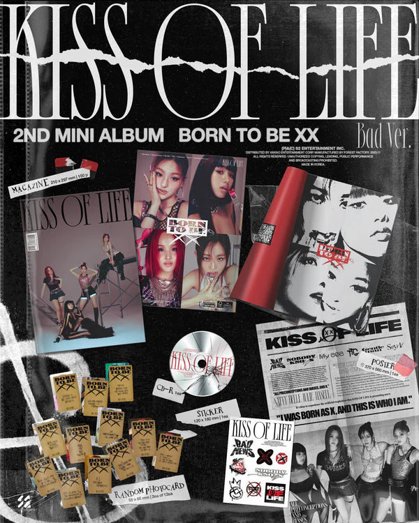 Kiss Of Life Born To Be XX Bad Inklusions