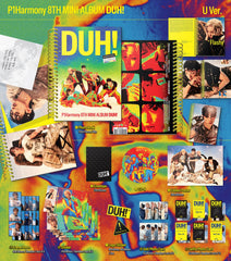 P1Harmony Duh! Standard U Ver. Inklusions
