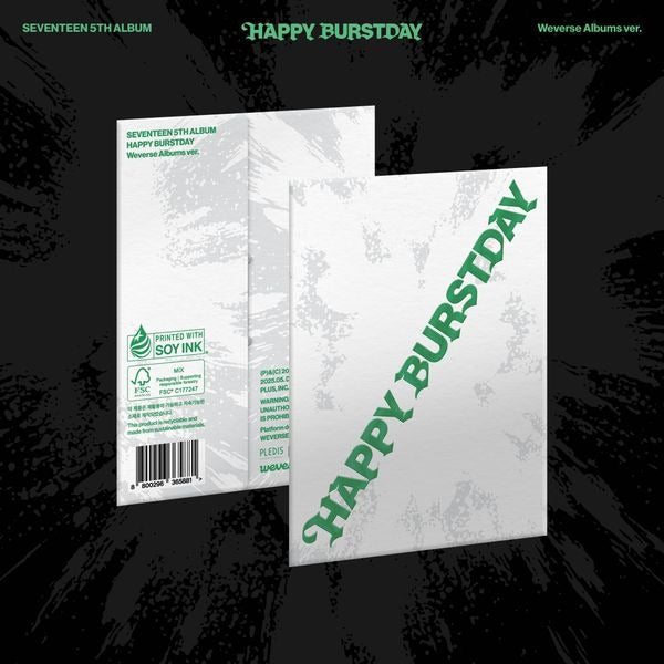 SEVENTEEN HAPPY BURSTDAY WEVERSE ALBUM Cover