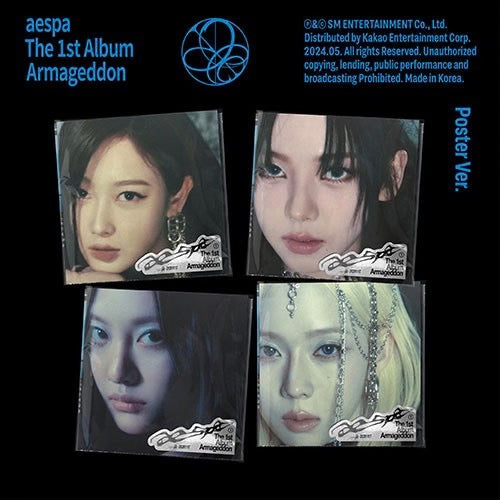 AESPA - ARMAGEDDON (POSTER VER.) Cover