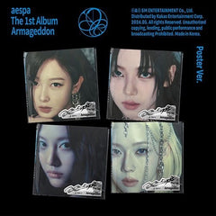 AESPA - ARMAGEDDON (POSTER VER.) Cover