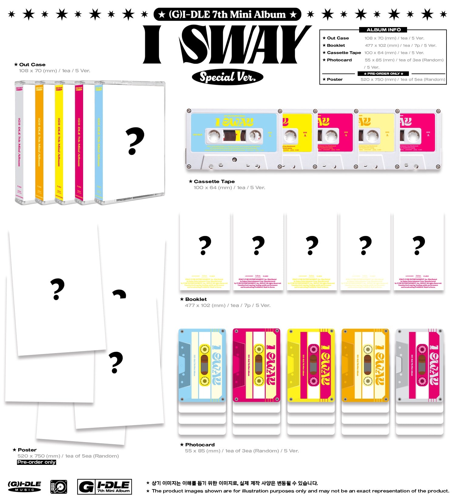 i-dle I Sway Special Inklusions