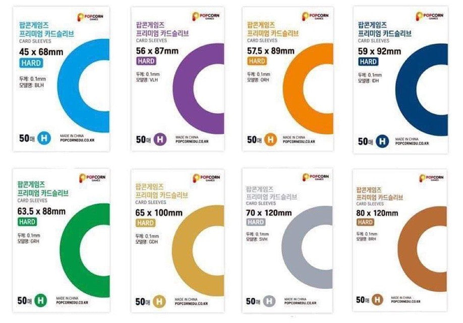 POPCONE GAMES Premium Card Sleeve Hard (50ea) K-Star Shop POPCONE GAMES Premium Card Sleeve Hard (50ea) K-Star Shop