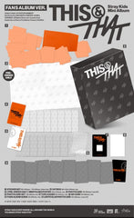[PRE-ORDER] Stray Kids - Mini Album - THIS & THAT (FANS ALBUM Ver.)