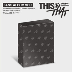 [PRE-ORDER] Stray Kids - Mini Album - THIS & THAT (FANS ALBUM Ver.)