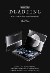 BLACKPINK - 3RD MINI ALBUM [DEADLINE] GRAY VER. + WEVERSE POB