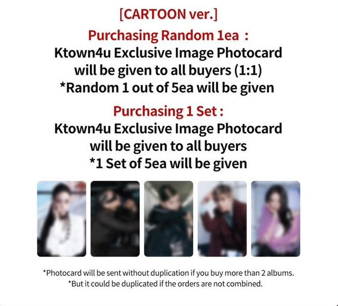 ALLDAY PROJECT - FAMOUS (CARTOON VER.) [DEBUT SINGLE ALBUM] Ktown4u Special