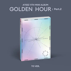 ATEEZ - 11th Mini Album [GOLDEN HOUR : Part.2] (Random Ver.) + FANPLEE POB