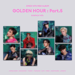 ATEEZ Golden Hour 5 Digipack Cover