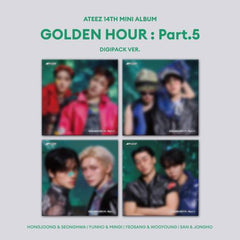 ATEEZ Golden Hour 5 Digipack Duo Cover