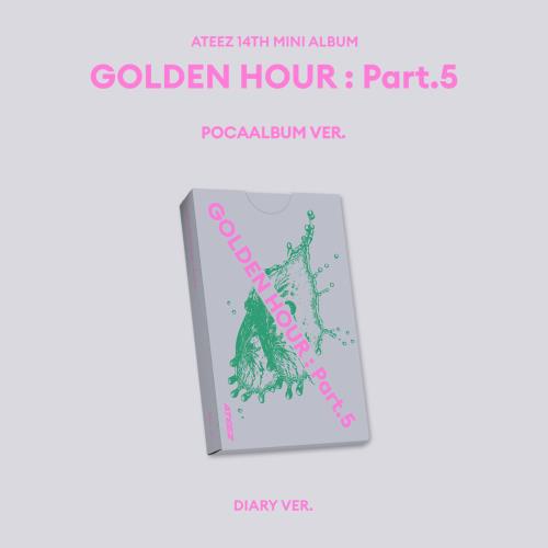 ATEEZ Golden Hour 5 Poca Diary Cover