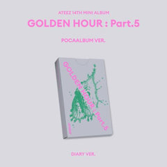 ATEEZ Golden Hour 5 Poca Diary Cover