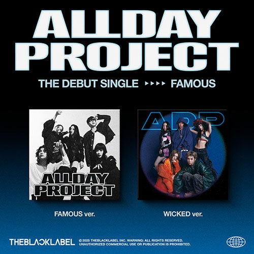 ALLDAY PROJECT - FAMOUS (DEBUT SINGLE ALBUM) Cover 