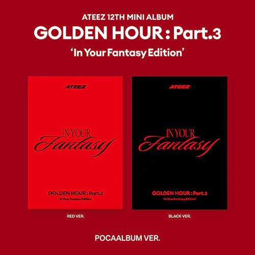 ATEEZ - GOLDEN HOUR : Part.3 ‘In Your Fantasy Edition’ (POCAALBUM VER.) Cover