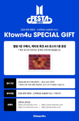 BTS - 2025 BTS FESTA : CAPSULE ALBUM VOL. 1 Ktown4u Special