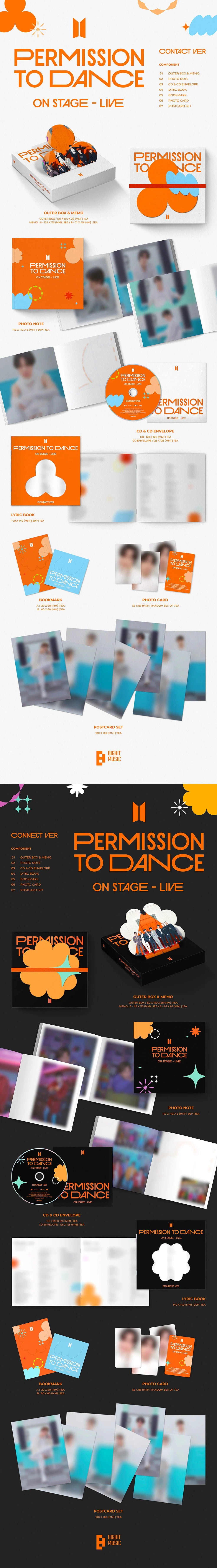BTS Permission To Dance Inclusions