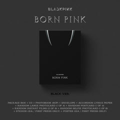 BLACKPINK - BORN PINK (BOX SET Ver.) Black Ver. Cover