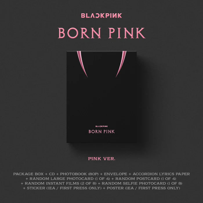 BLACKPINK - BORN PINK (BOX SET Ver.) Pink Ver Cover