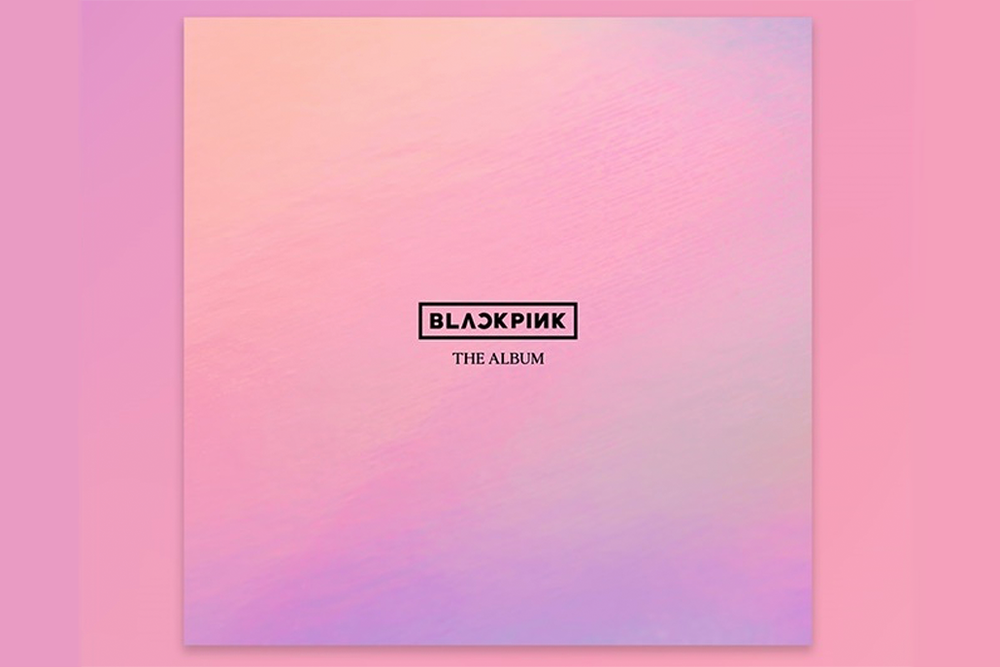 BLACKPINK - THE ALBUM Glitter Pink Cover