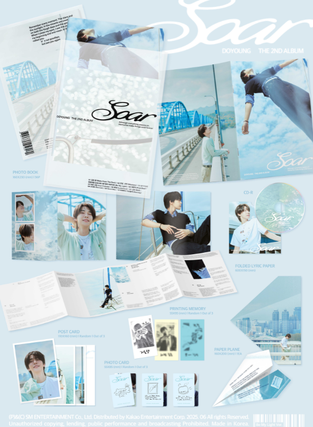 DOYOUNG (NCT) - SOAR (BE MY LIGHT VER.) Inklusions