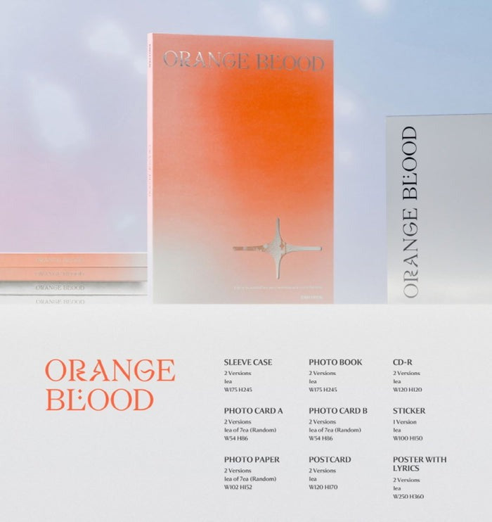 Enhypen Orange Blood Inklusions  1