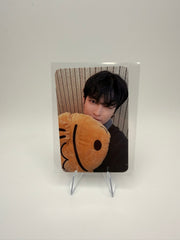 ATEEZ - GOLDEN HOUR : PART.2 - fanplee PHOTOCARD (BROWN BACKSIDE)