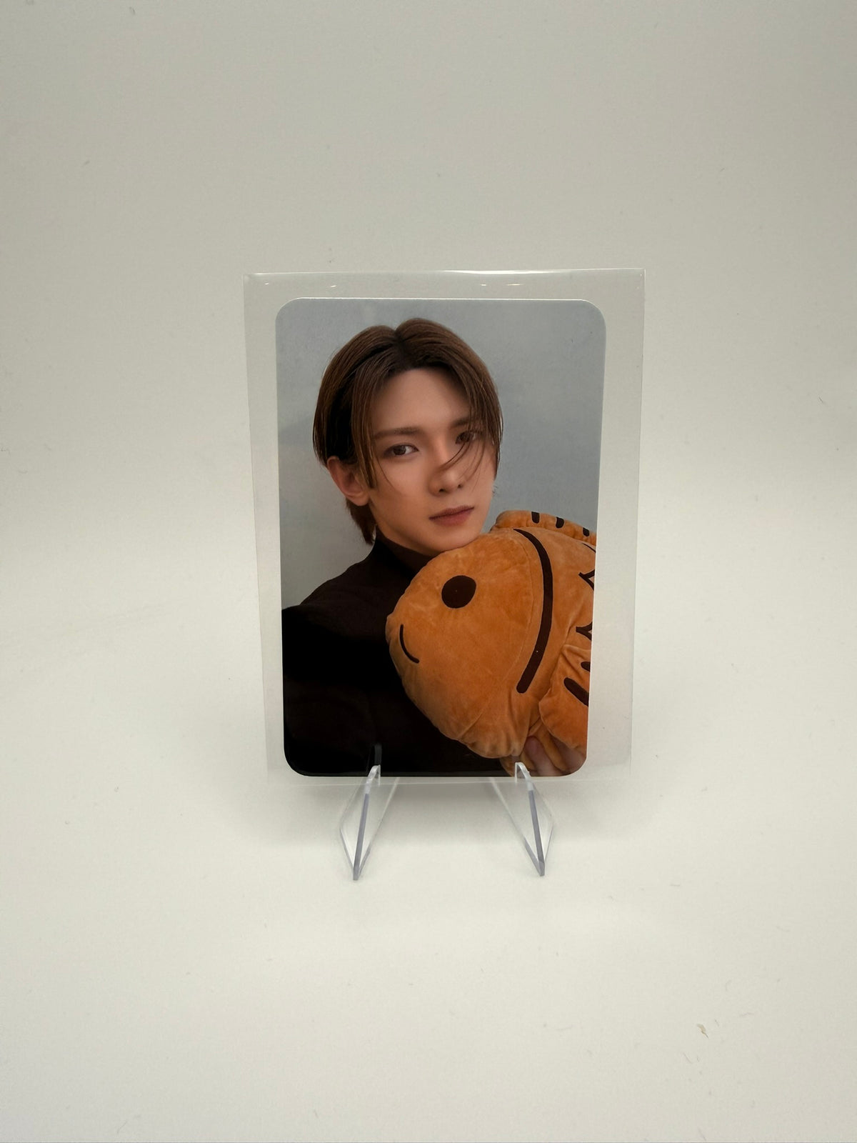 ATEEZ - GOLDEN HOUR : PART.2 - fanplee PHOTOCARD (BROWN BACKSIDE)