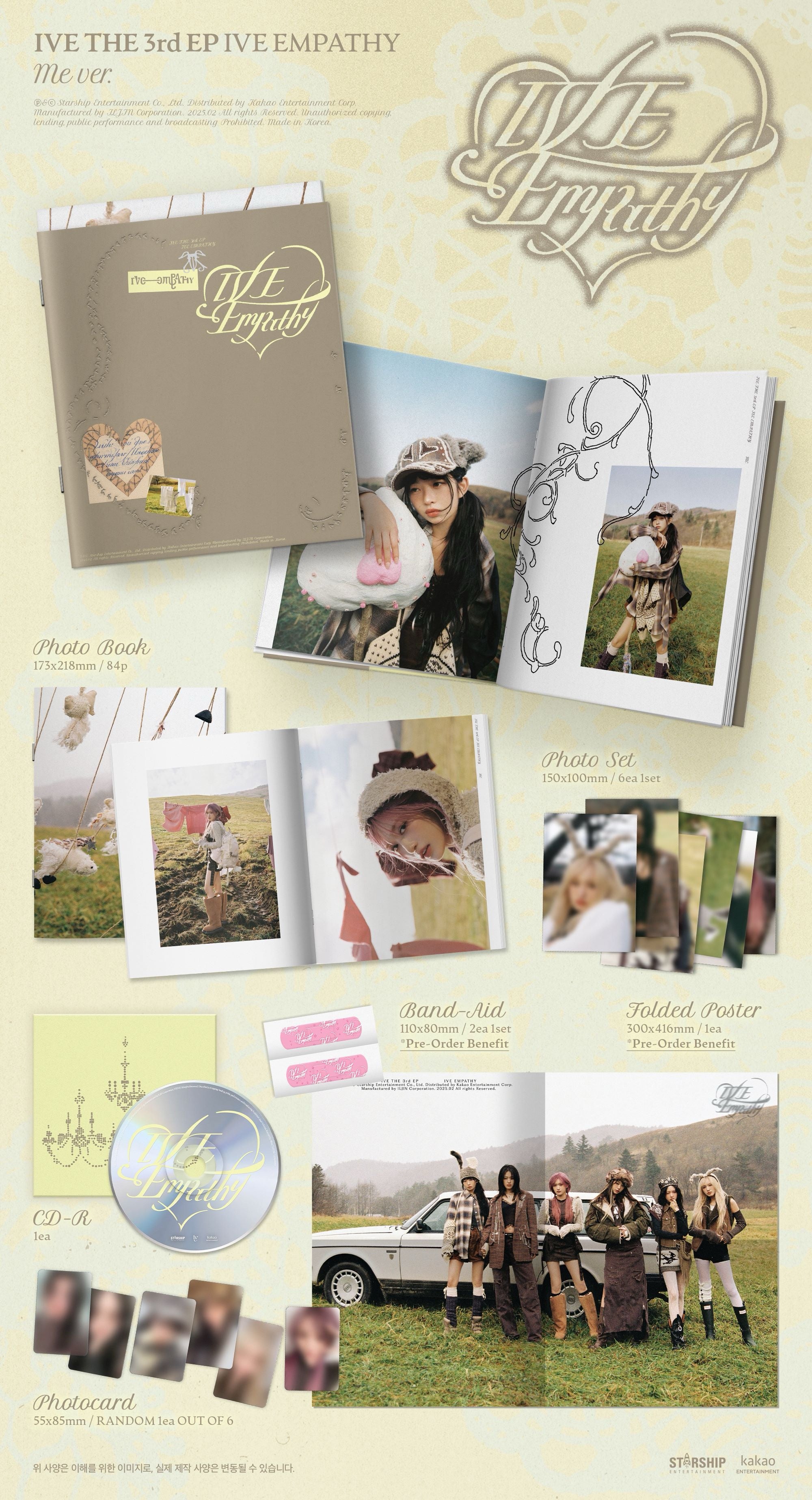 IVE - IVE EMPATHY Me Ver. Inklusions