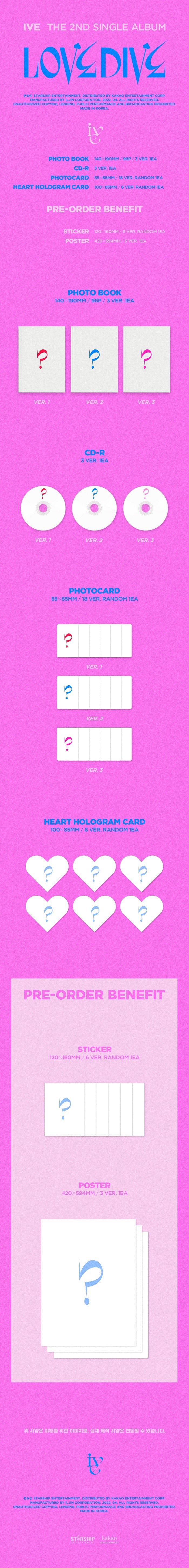 IVE - LOVE DIVE Inklusions