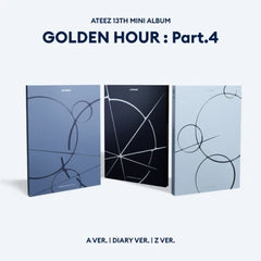 [PRE-ORDER] ATEEZ - 13TH MINI ALBUM [GOLDEN HOUR : PART.4] (STANDARD VER)