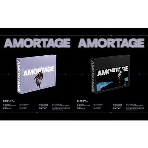 JISOO (BLACKPINK) - AMORTAGE (EXCLUSIVE EDITION) Cover