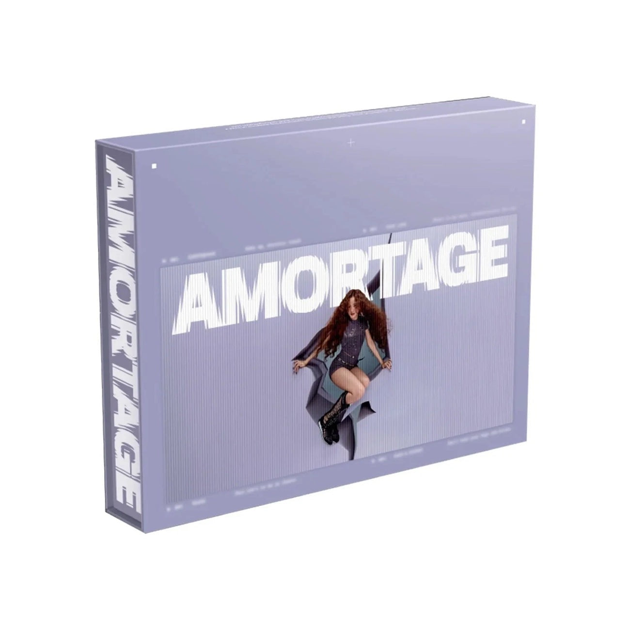 JISOO (BLACKPINK) - AMORTAGE (EXCLUSIVE EDITION) Purple Ver. Cover
