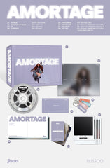 JISOO (BLACKPINK) - AMORTAGE (EXCLUSIVE EDITION) Purple Ver. Inklusions