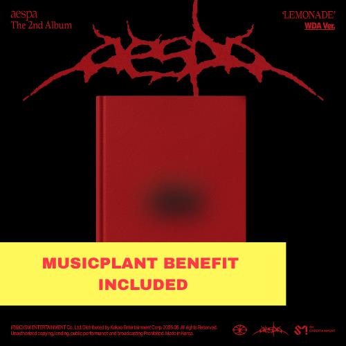 aespa - 2nd Album - LEMONADE (WDA Ver.) + Musicplant POB