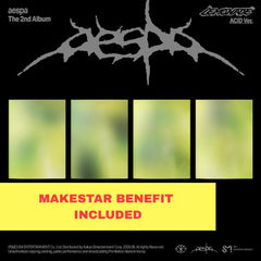 [PRE-ORDER] aespa - 2nd Album - LEMONADE (ACID Ver.) + Makestar POB