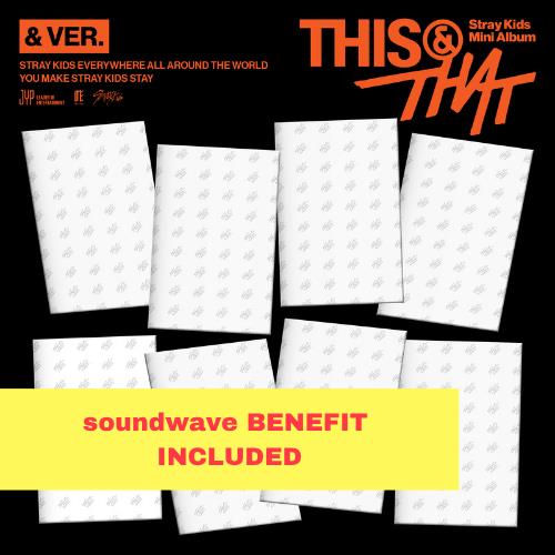 [PRE-ORDER] Stray Kids - Mini Album - THIS & THAT (& Ver.) + SOUND WAVE POB