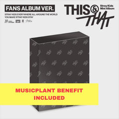 [PRE-ORDER] Stray Kids - Mini Album - THIS & THAT (FANS ALBUM Ver.) + MUSIC PLANT POB