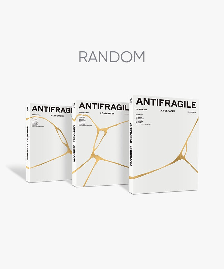 LE SSERAFIM - ANTIFRAGILE Cover