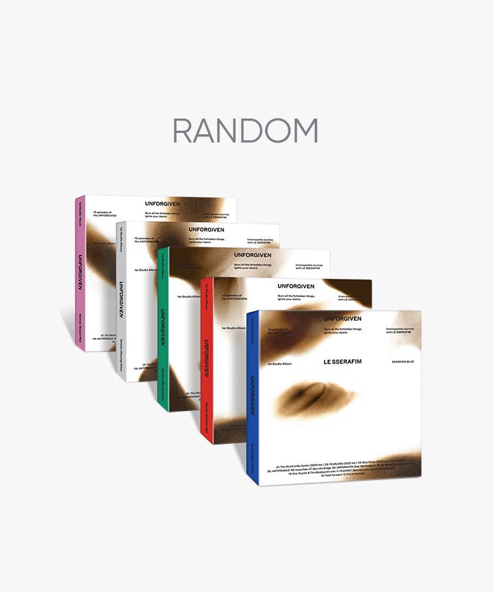LE SSERAFIM - UNFORGIVEN (COMPACT VER.) Cover