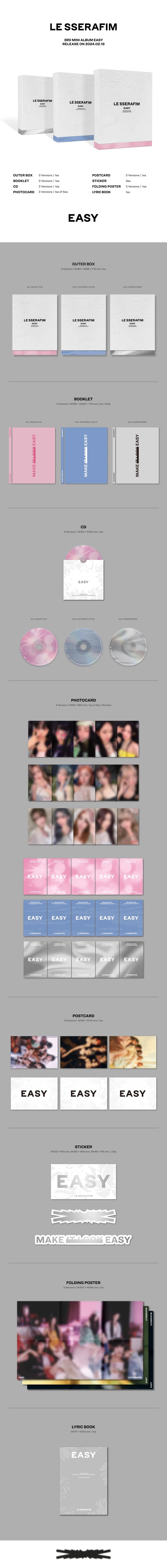 LeSserafim Easy Inclusions