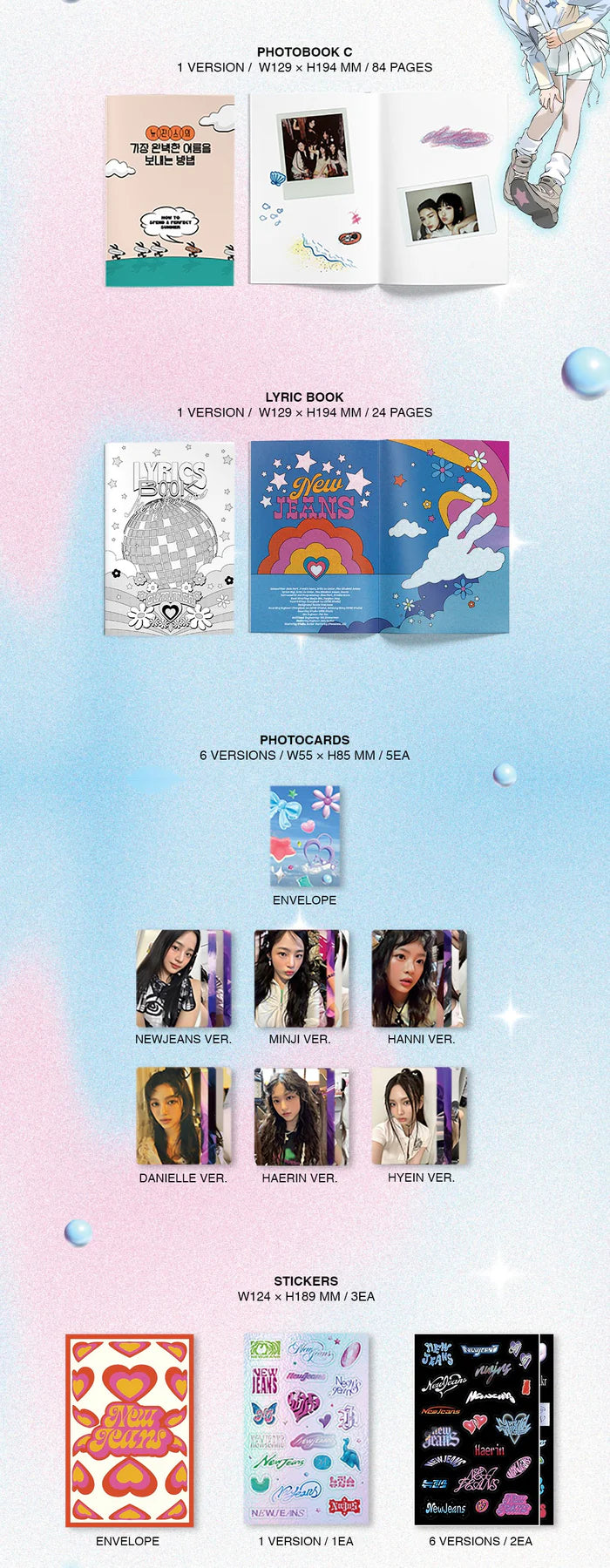 NewJeans Get Up Bunny Bag Inklusions 5