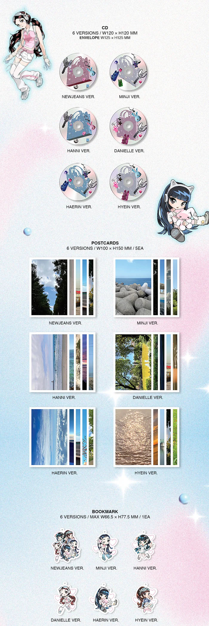 NewJeans Get Up Bunny Bag Inklusions 6