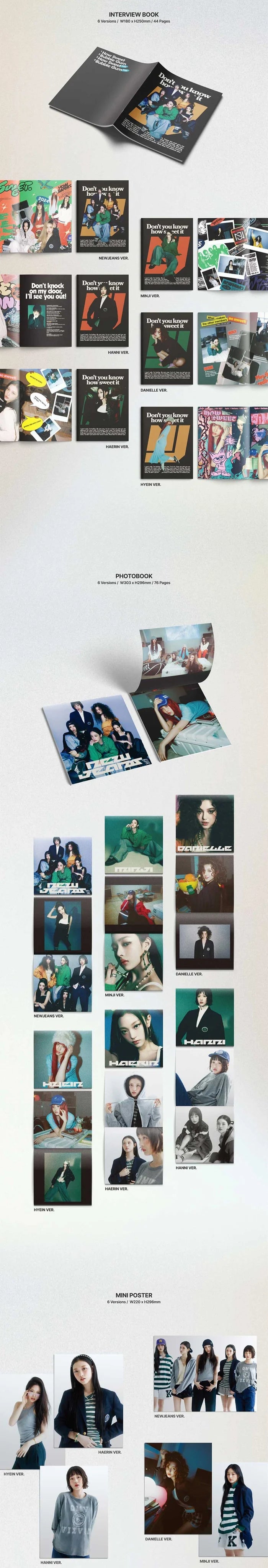 NewJeans How Sweet Standard Inklusions 2